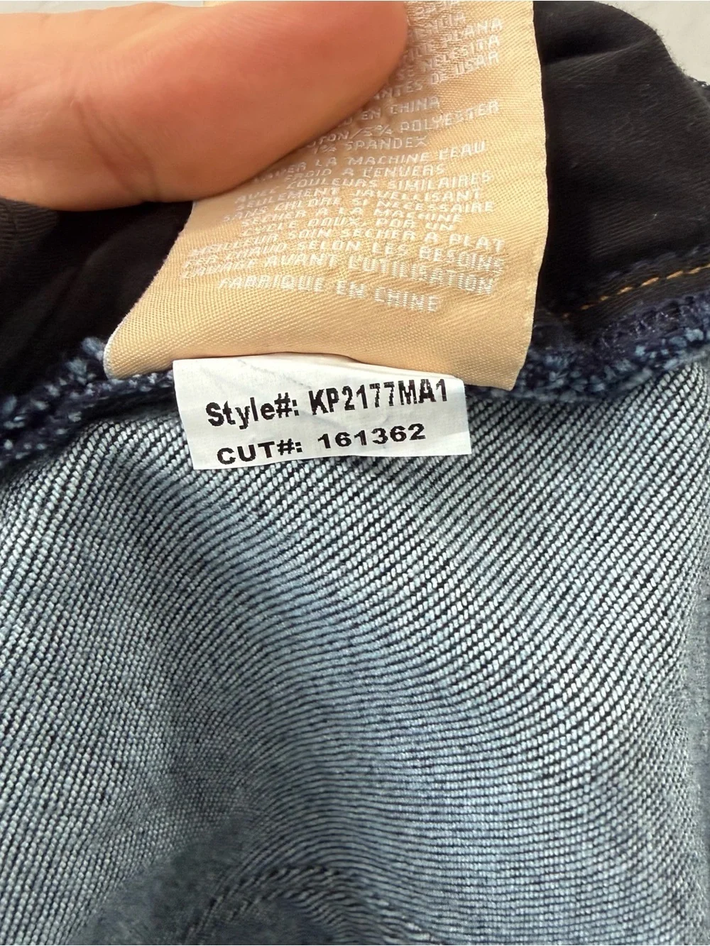Kut from the Kloth Charlotte High Rise Jeans with Roll Up Cuffs Size 14 - Picture 9 of 9